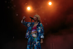Pop singer Hayley Kiyoko performs at Lavender Wild Festival in Toronto