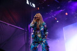 Pop singer Hayley Kiyoko performs at Lavender Wild Festival in Toronto