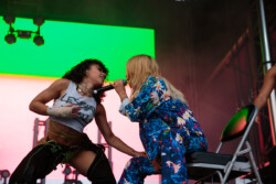 Pop singer Hayley Kiyoko performs at Lavender Wild Festival in Toronto