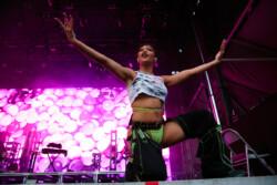 Pop singer Hayley Kiyoko performs at Lavender Wild Festival in Toronto