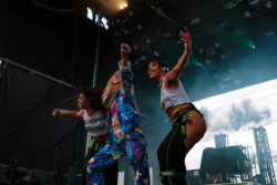 Pop singer Hayley Kiyoko performs at Lavender Wild Festival in Toronto
