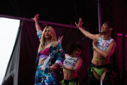 Pop singer Hayley Kiyoko performs at Lavender Wild Festival in Toronto