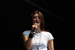 Pop singer Jade Lemacperforms at Lavender Wild Festival in Toronto