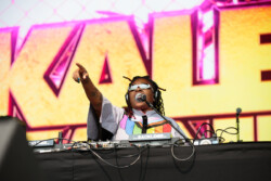DJ and singer Kaleena Zanders performs at Lavender Wild Festival in Toronto