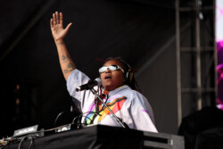 DJ and singer Kaleena Zanders performs at Lavender Wild Festival in Toronto