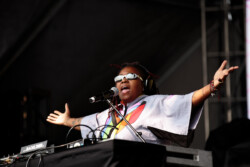 DJ and singer Kaleena Zanders performs at Lavender Wild Festival in Toronto