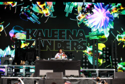 DJ and singer Kaleena Zanders performs at Lavender Wild Festival in Toronto