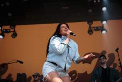 Indigenous Singer Shawnee Kish performs at Lavender Wild Festival in Toronto