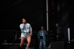 Indigenous Singer Shawnee Kish performs at Lavender Wild Festival in Toronto