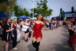 The Virgo Queen performs as Tina Turner at Lavender Wild Festival in Toronto