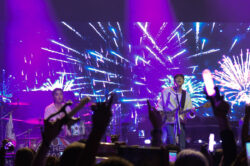 The Rose performs in Miami Beach, FL on July 20, 2025. The performance was part of their Once Upon A WRLD tour. (Photo by Geoffrey Clowes)