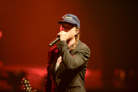 The Lumineers perform in Hollywood, Florida, on October 7, 2025. The performance was part of the Automatic world tour. (Photo by Geoffrey Clowes/Amplify Music Magazine)