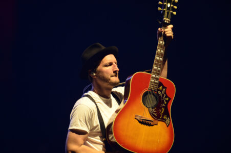 The Lumineers perform in Hollywood, Florida, on October 7, 2025. The performance was part of the Automatic world tour. (Photo by Geoffrey Clowes/Amplify Music Magazine)