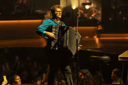 The Lumineers perform in Hollywood, Florida, on October 7, 2025. The performance was part of the Automatic world tour. (Photo by Geoffrey Clowes/Amplify Music Magazine)