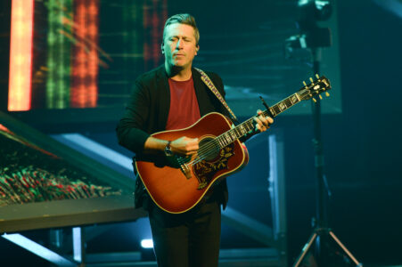 The Lumineers perform in Hollywood, Florida, on October 7, 2025. The performance was part of the Automatic world tour. (Photo by Geoffrey Clowes/Amplify Music Magazine)