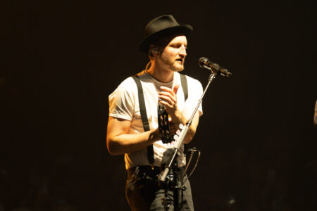 The Lumineers perform in Hollywood, Florida, on October 7, 2025. The performance was part of the Automatic world tour. (Photo by Geoffrey Clowes/Amplify Music Magazine)