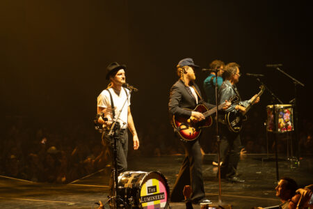 The Lumineers perform in Hollywood, Florida, on October 7, 2025. The performance was part of the Automatic world tour. (Photo by Geoffrey Clowes/Amplify Music Magazine)