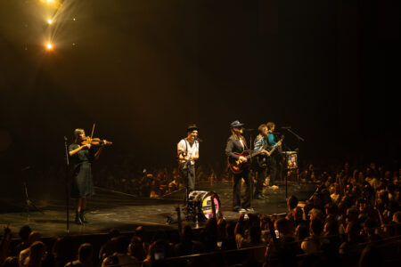 The Lumineers perform in Hollywood, Florida, on October 7, 2025. The performance was part of the Automatic world tour. (Photo by Geoffrey Clowes/Amplify Music Magazine)