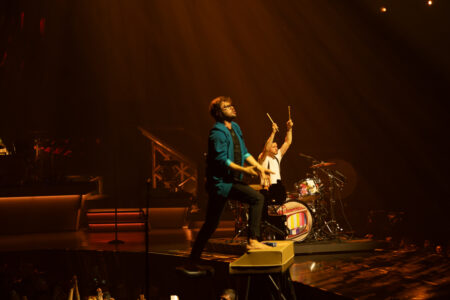 The Lumineers perform in Hollywood, Florida, on October 7, 2025. The performance was part of the Automatic world tour. (Photo by Geoffrey Clowes/Amplify Music Magazine)