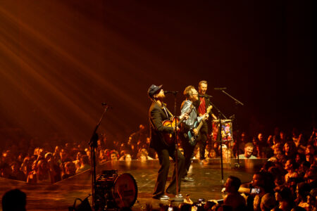 The Lumineers perform in Hollywood, Florida, on October 7, 2025. The performance was part of the Automatic world tour. (Photo by Geoffrey Clowes/Amplify Music Magazine)
