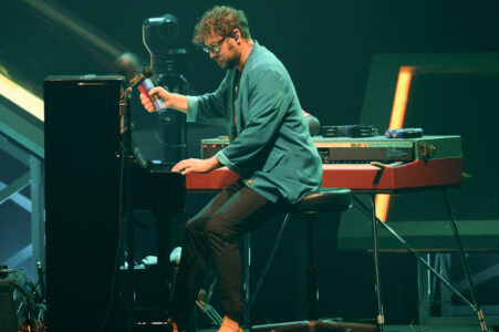 The Lumineers perform in Hollywood, Florida, on October 7, 2025. The performance was part of the Automatic world tour. (Photo by Geoffrey Clowes/Amplify Music Magazine)