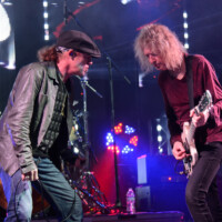 Chasen Hampton and Peter Stroud perform with Close Enemies in Fort Lauderdale, Florida, on January 24, 2026.