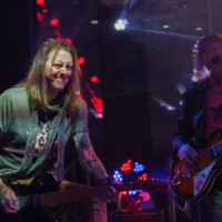 Trace Foster performs with Close Enemies in Fort Lauderdale, Florida, on January, 24, 2026