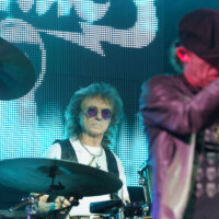 Tony Brock performs with Close Enemies in Fort Lauderdale, Florida, on January 24, 2026.