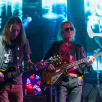 Trace Foster and Tom Hamilton perform iwith Close Enemies n Fort Lauderdale, Florida, on January 24, 2026.