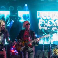 Trace Foster and Tom Hamilton perform iwith Close Enemies n Fort Lauderdale, Florida, on January 24, 2026.