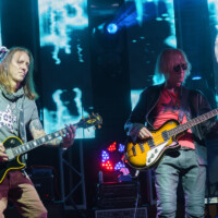 Trace Foster and Tom Hamilton perform iwith Close Enemies n Fort Lauderdale, Florida, on January 24, 2026.