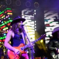 Vern Daysel performs with Vern Daysel & The Burning Breeze in Fort Lauderdale, Florida, on January 24, 2026.