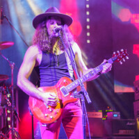 Vern Daysel performs with Vern Daysel & The Burning Breeze in Fort Lauderdale, Florida, on January 24, 2026.