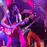 Vern Daysel performs with Vern Daysel & The Burning Breeze in Fort Lauderdale, Florida, on January 24, 2026.