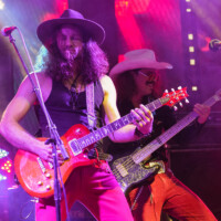 Vern Daysel performs with Vern Daysel & The Burning Breeze in Fort Lauderdale, Florida, on January 24, 2026.