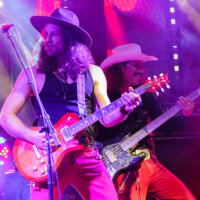 Vern Daysel performs with Vern Daysel & The Burning Breeze in Fort Lauderdale, Florida, on January 24, 2026.