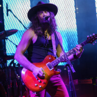 Vern Daysel performs with Vern Daysel & The Burning Breeze in Fort Lauderdale, Florida, on January 24, 2026.