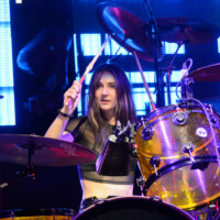 Paige Cantrill performs with Vern Daysel & The Burning Breeze in Fort Lauderdale, Florida, on January 24, 2026.