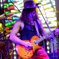 Vern Daysel performs with Vern Daysel & The Burning Breeze in Fort Lauderdale, Florida, on January 24, 2026.