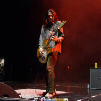 James Biss performs with James and the Cold Gun in Hollywood, Florida, on May 12, 2026. (Photo by Geoffrey Clowes/Sipa USA)