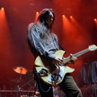 James Biss performs with James and the Cold Gun in Hollywood, Florida, on May 12, 2026. (Photo by Geoffrey Clowes/Sipa USA)