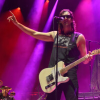 James Joseph performs with James and the Cold Gun in Hollywood, Florida, on May 12, 2026. (Photo by Geoffrey Clowes/Sipa USA)