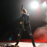 Frank Sidoris performs with Mammoth in Hollywood, Florida, on May 12, 2026. (Photo by Geoffrey Clowes/Sipa USA)