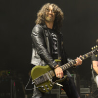 Frank Sidoris and Jonathan Jourdan perform with Mammoth in Hollywood, Florida, on May 12, 2026. (Photo by Geoffrey Clowes/Sipa USA)