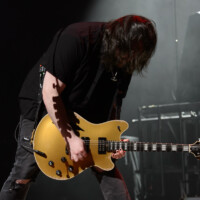 Wolfgang Van Halen performs with Mammoth in Hollywood, Florida, on May 12, 2026. (Photo by Geoffrey Clowes/Sipa USA)