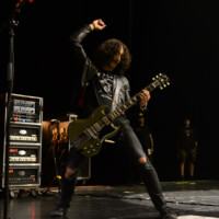 Frank Sidoris performs with Mammoth in Hollywood, Florida, on May 12, 2026. (Photo by Geoffrey Clowes/Sipa USA)