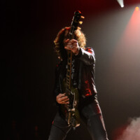 Frank Sidoris performs with Mammoth in Hollywood, Florida, on May 12, 2026. (Photo by Geoffrey Clowes/Sipa USA)